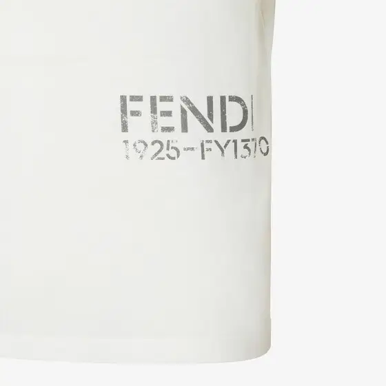 Fendi Regular-fit customised T-shirt with Stencil | Thumbnail 3 Fendi Regular-fit customised T-shirt with Stencil | Thumbnail 3