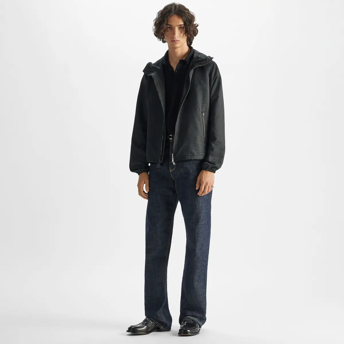Fendi Wool Polo Shirt | Thumbnail 4 Fendi Wool Polo Shirt | Thumbnail 4
