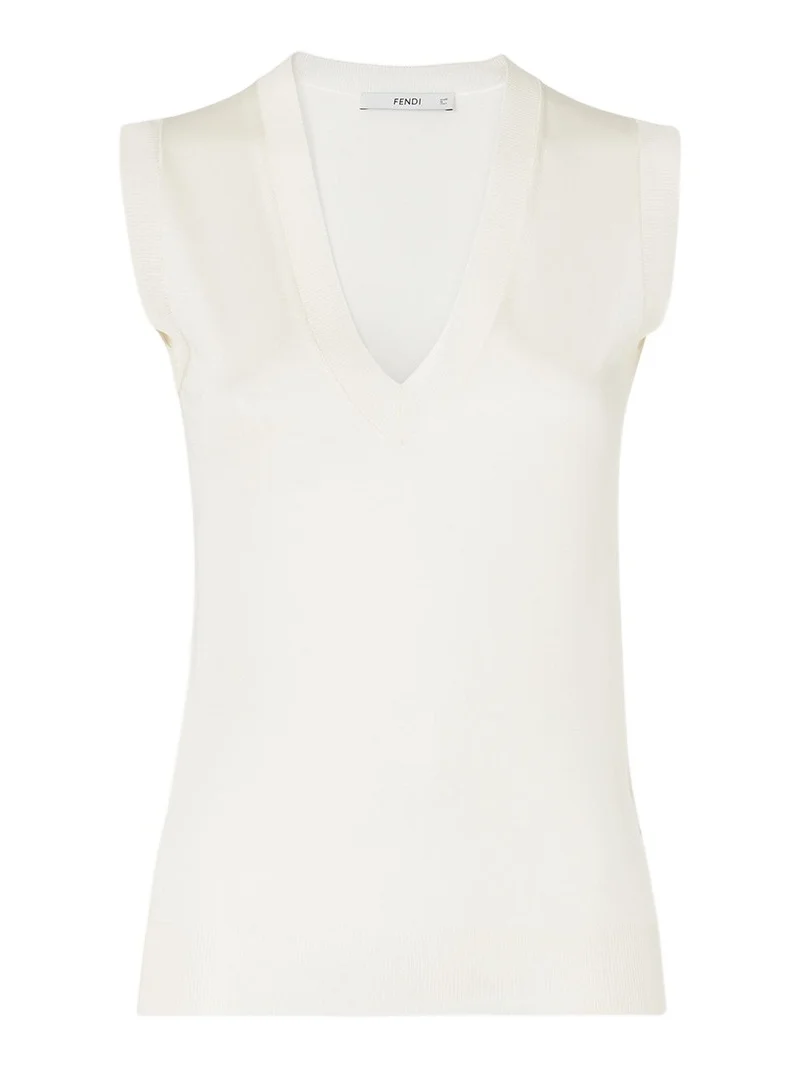 Fendi Silk Organza Sweater