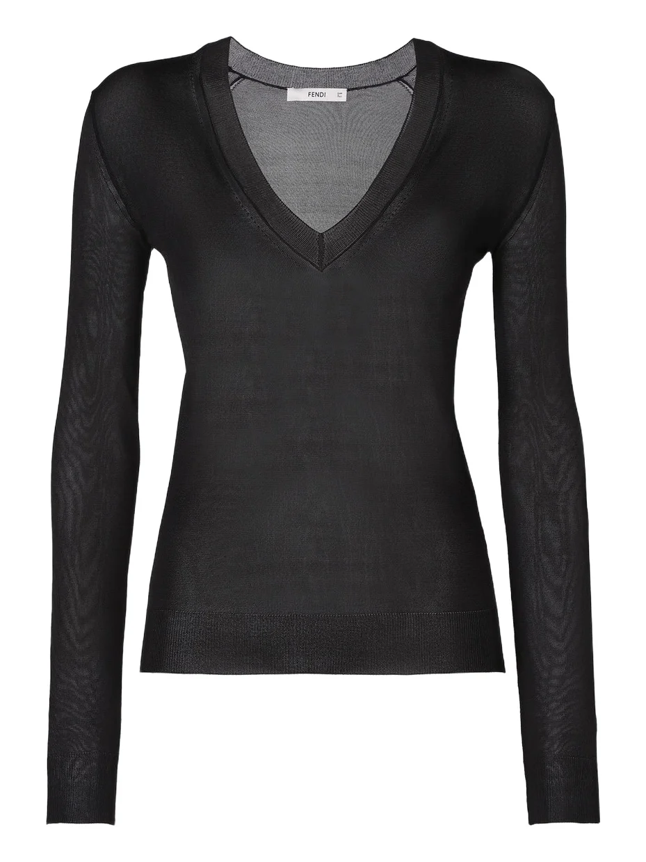 Silk Organza Sweater Silk Organza Sweater