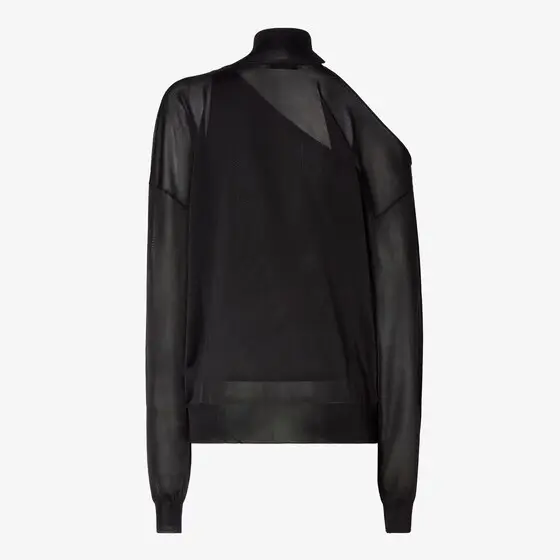 Fendi Turtleneck jumper with long, low-set sleeves and a cut-out | Thumbnail 2 Fendi Turtleneck jumper with long, low-set sleeves and a cut-out | Thumbnail 2
