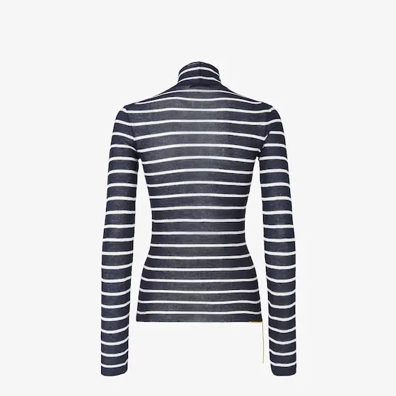 Fendi Striped Cotton Sweater | Thumbnail 2 Fendi Striped Cotton Sweater | Thumbnail 2