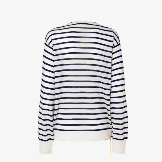 Fendi Striped Wool Sweater | Thumbnail 2 Fendi Striped Wool Sweater | Thumbnail 2