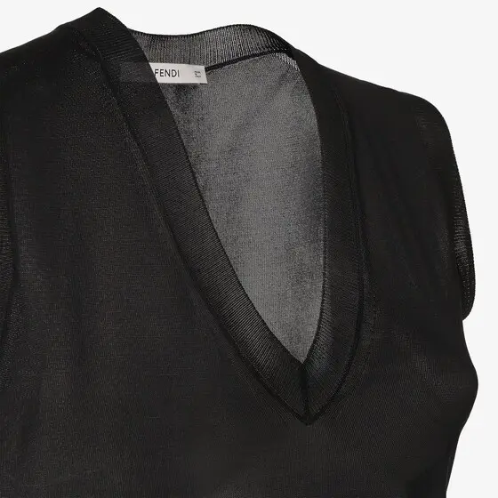 Fendi Silk Organza Sweater | Thumbnail 3 Fendi Silk Organza Sweater | Thumbnail 3