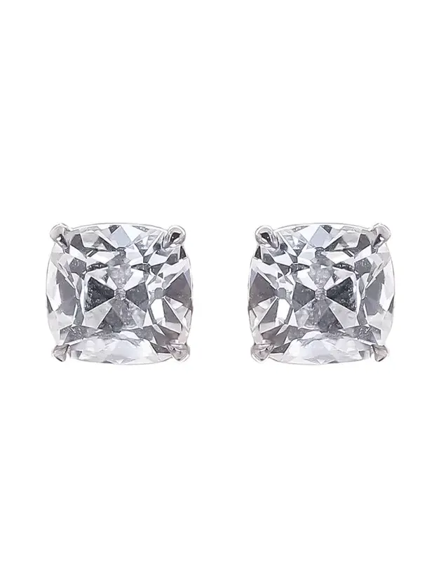 WITH LOVE TRAVEL Lab-Grown Diamond Old Mine Prong Stud Earrings - 6ct