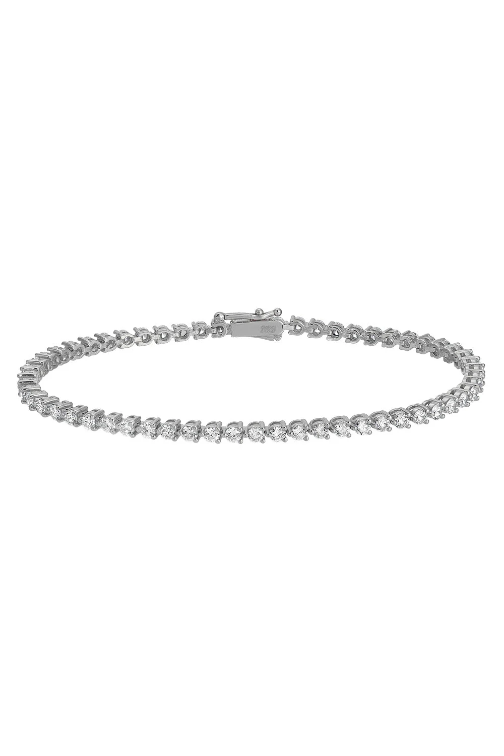Lab-Grown Diamond Tennis Bracelet - 8ct Lab-Grown Diamond Tennis Bracelet - 8ct