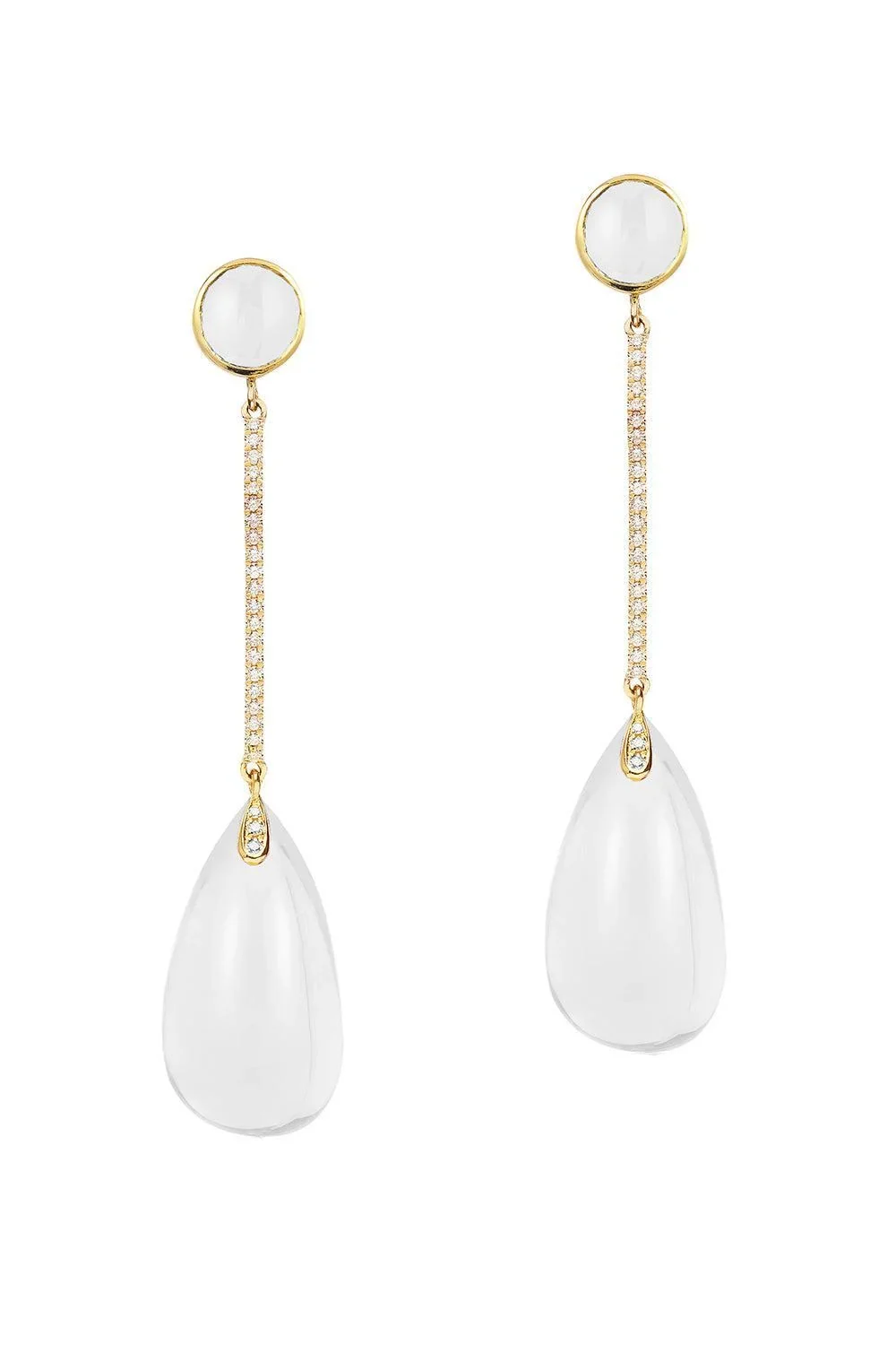 Moon Quartz Cushion Naughty Moon Quartz Earrings Moon Quartz Cushion Naughty Moon Quartz Earrings