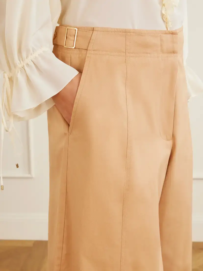 Ulla Johnson Sascha Cotton-twill Wide-leg Cropped Pants | Thumbnail 5 Ulla Johnson Sascha Cotton-twill Wide-leg Cropped Pants | Thumbnail 5