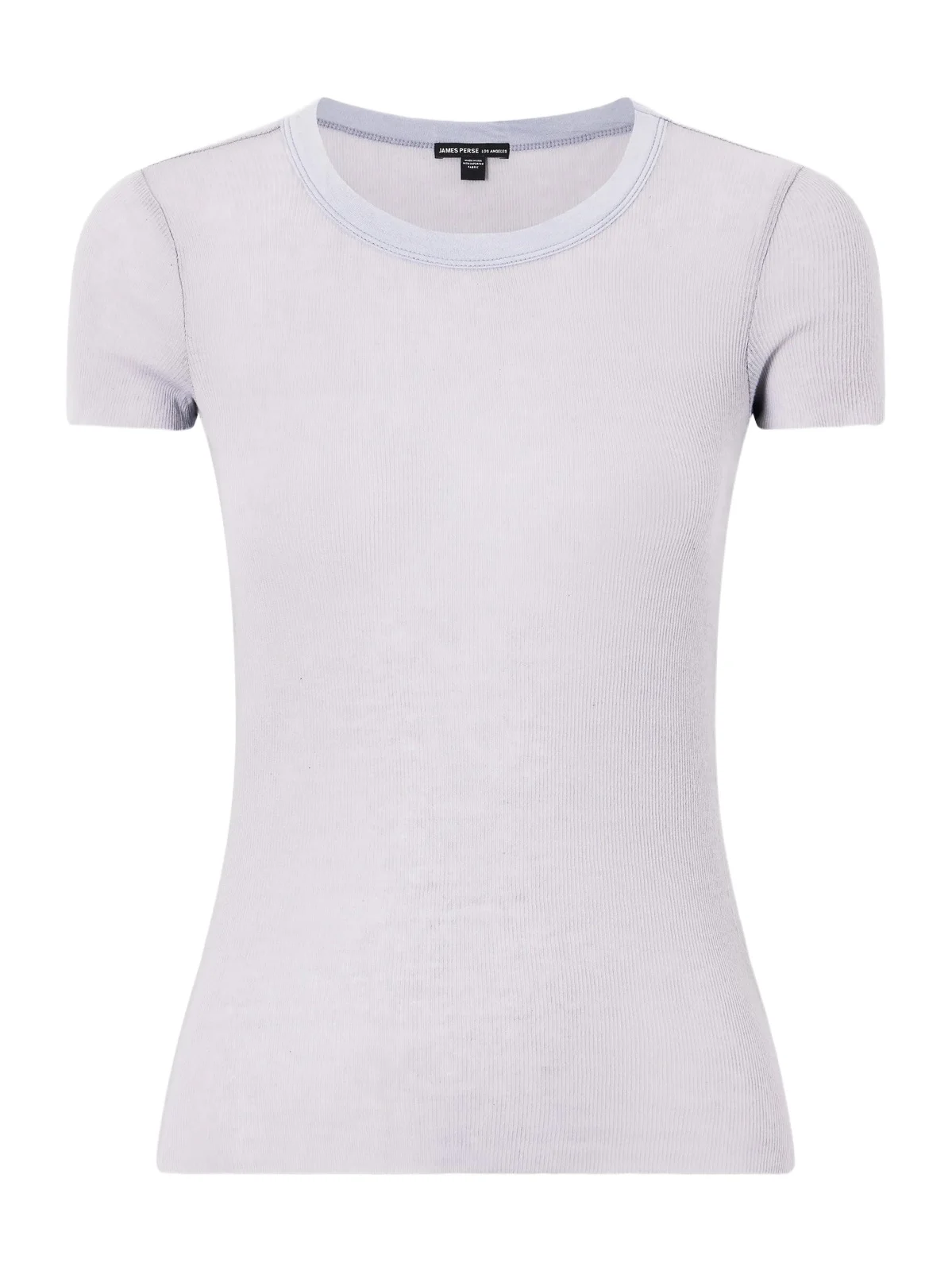 James Perse Ribbed Cotton And Cashmere-blend T-shirt - Gray
