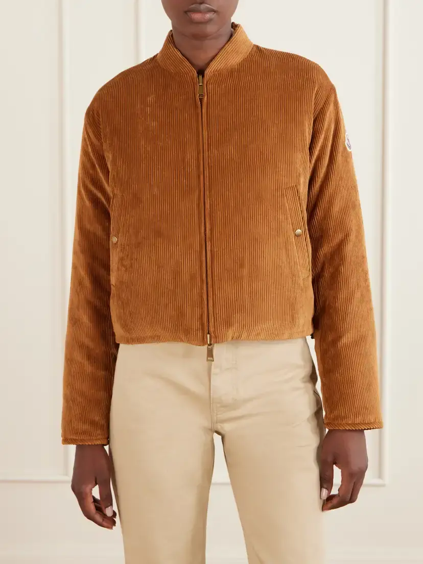 Moncler Blageon Reversible Corduroy Bomber Jacket | Thumbnail 3 Moncler Blageon Reversible Corduroy Bomber Jacket | Thumbnail 3