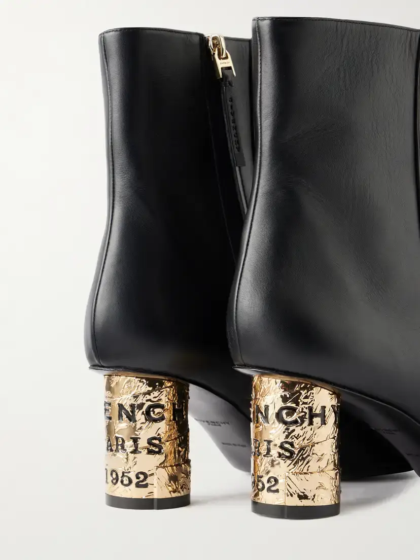 Givenchy Tape 65 Leather Ankle Boots | Thumbnail 5 Givenchy Tape 65 Leather Ankle Boots | Thumbnail 5