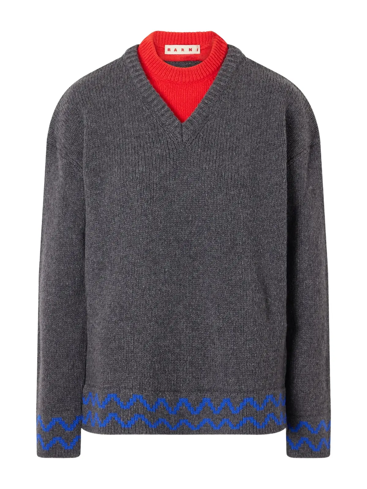 Layered Wool Sweater Layered Wool Sweater