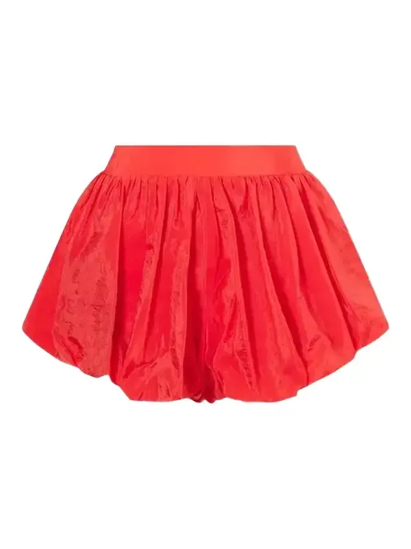 Alina Gathered Taffeta Shorts
