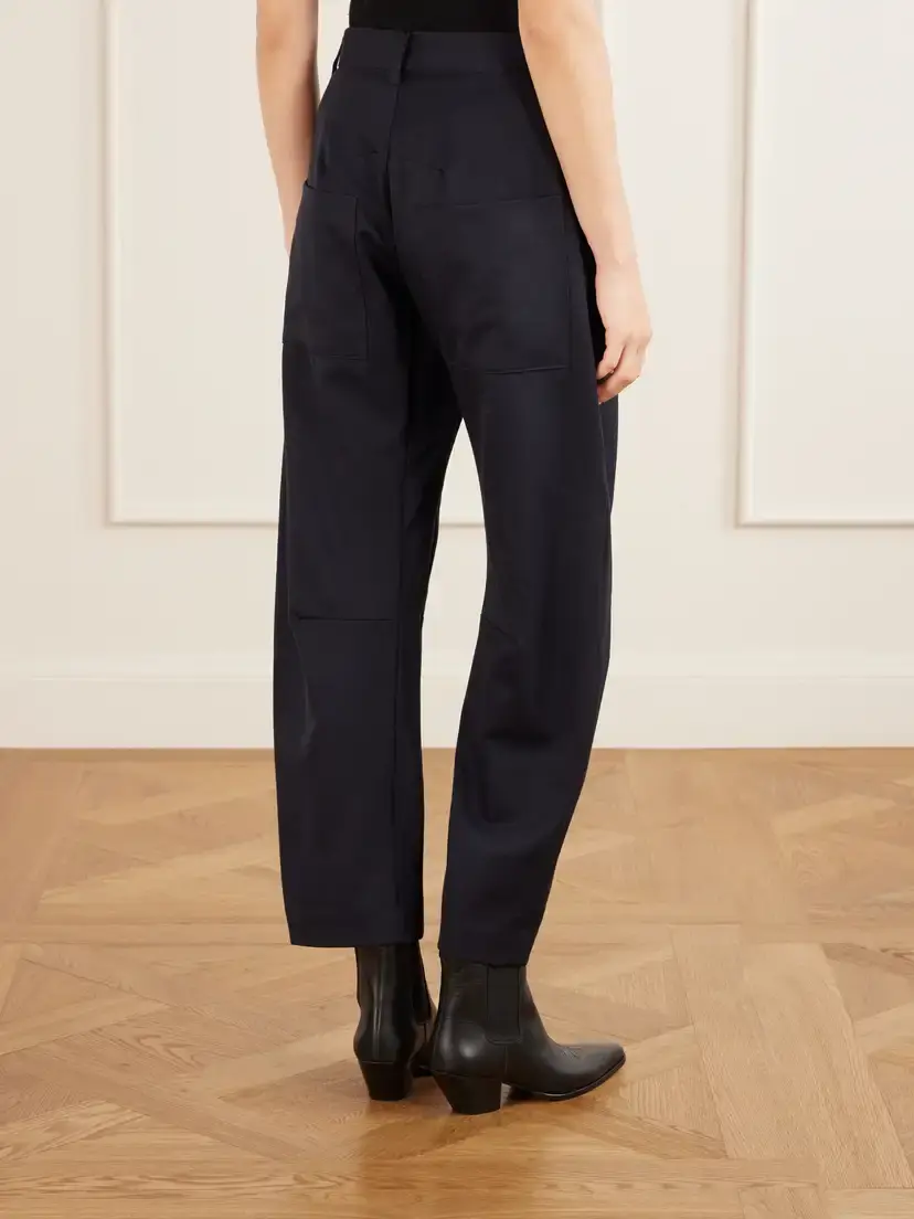 Nili Lotan Shon Wool-gabardine Straight-leg Pants | Thumbnail 4