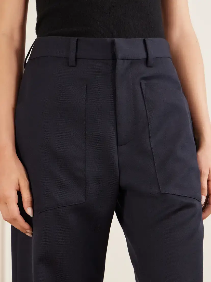 Nili Lotan Shon Wool-gabardine Straight-leg Pants | Thumbnail 5