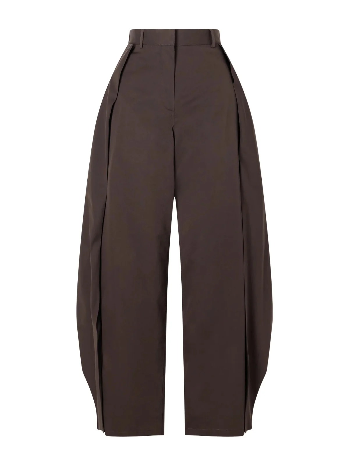 Tiered Cotton And Silk-blend Gabardine Wide-leg Pants Tiered Cotton And Silk-blend Gabardine Wide-leg Pants