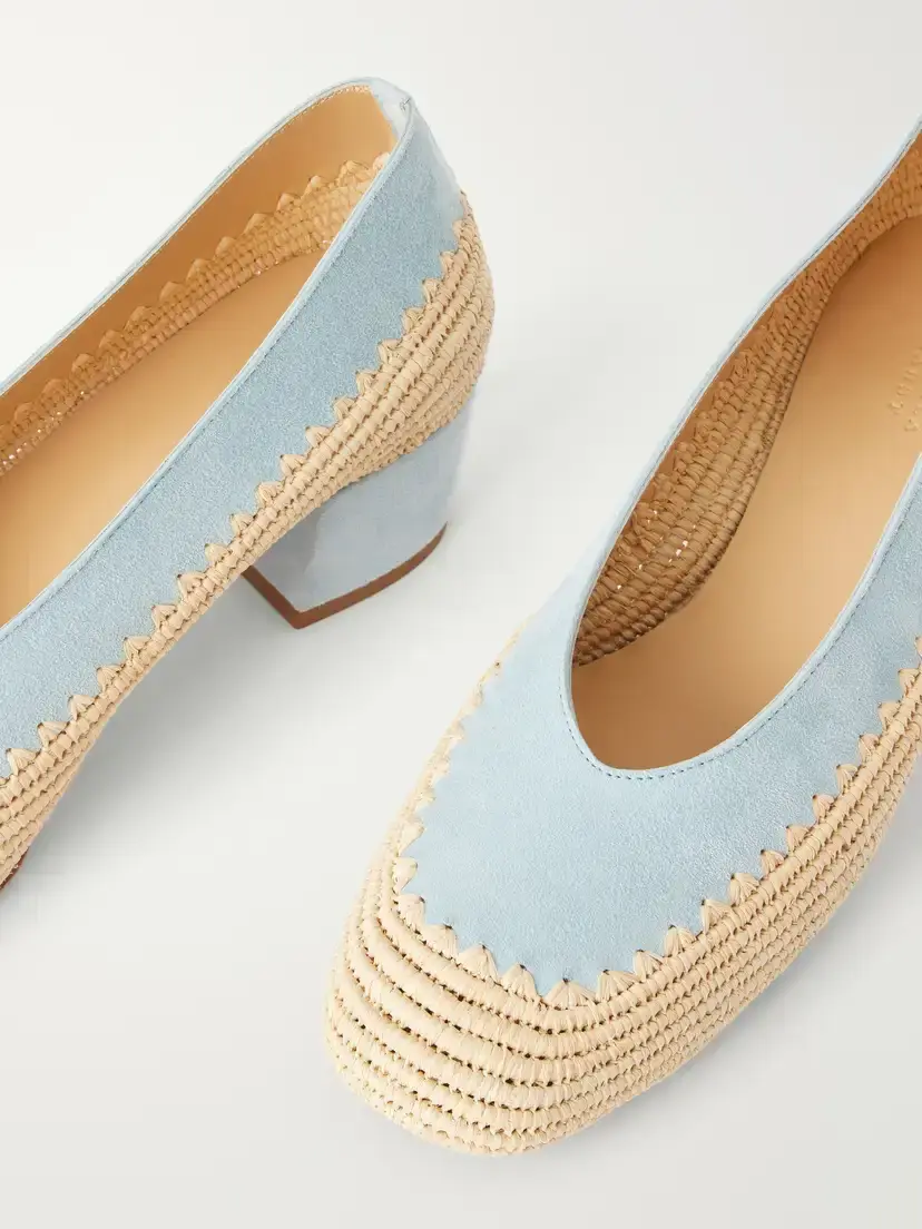 Gabriela Hearst Strength 40 Crocheted Suede Pumps | Thumbnail 5 Gabriela Hearst Strength 40 Crocheted Suede Pumps | Thumbnail 5