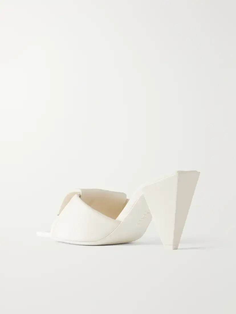 Loewe Origami Slide 85 Leather Sandals | Thumbnail 3 Loewe Origami Slide 85 Leather Sandals | Thumbnail 3