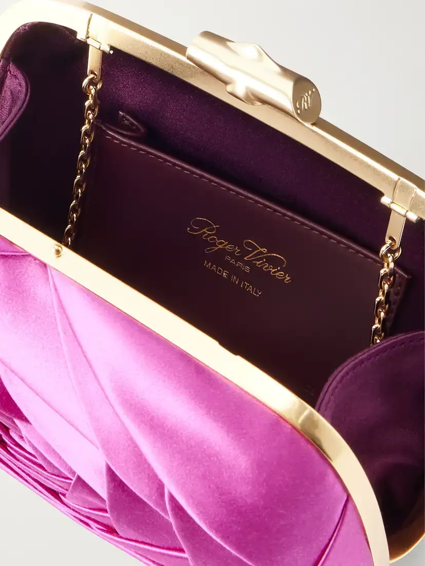 Roger Vivier Boite De Nuit Satin Clutch | Thumbnail 6