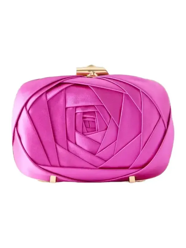 Boite De Nuit Satin Clutch Boite De Nuit Satin Clutch
