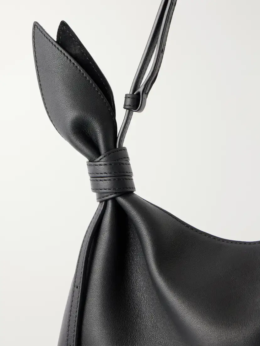 Loewe Scarf Mini Knot-detailed Leather Shoulder Bag | Thumbnail 5 Loewe Scarf Mini Knot-detailed Leather Shoulder Bag | Thumbnail 5