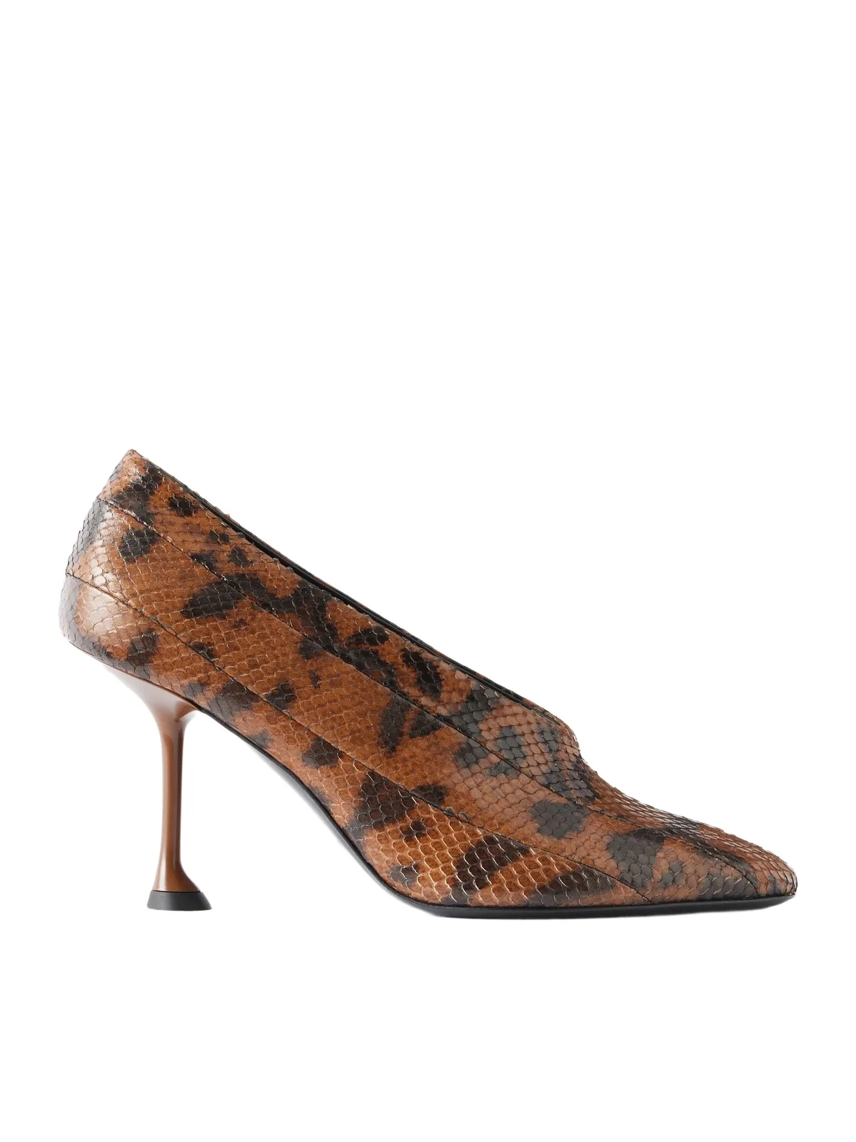 Tee 85 Snake-effect Leather Pumps Tee 85 Snake-effect Leather Pumps