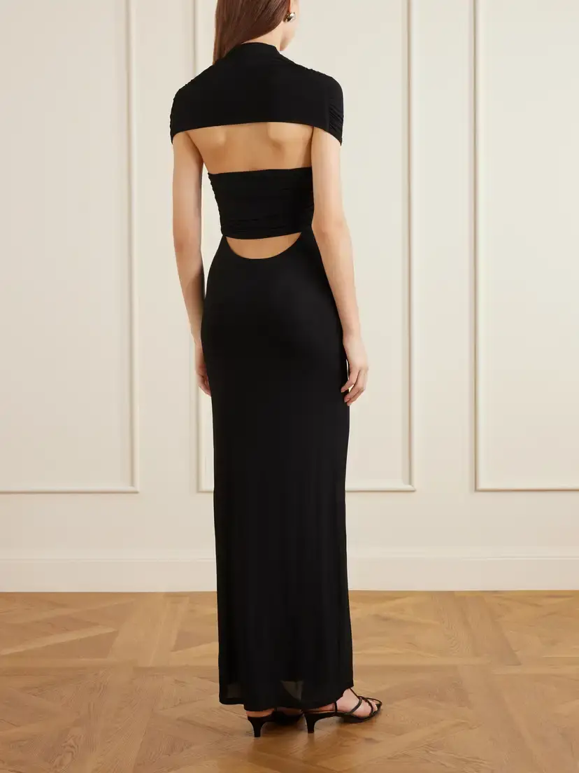 Tove Rama Gathered Jersey Maxi Dress | Thumbnail 3 Tove Rama Gathered Jersey Maxi Dress | Thumbnail 3