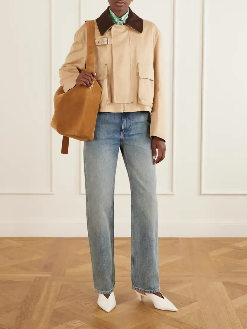 Loewe Loop Large Suede Shoulder Bag | Thumbnail 3
