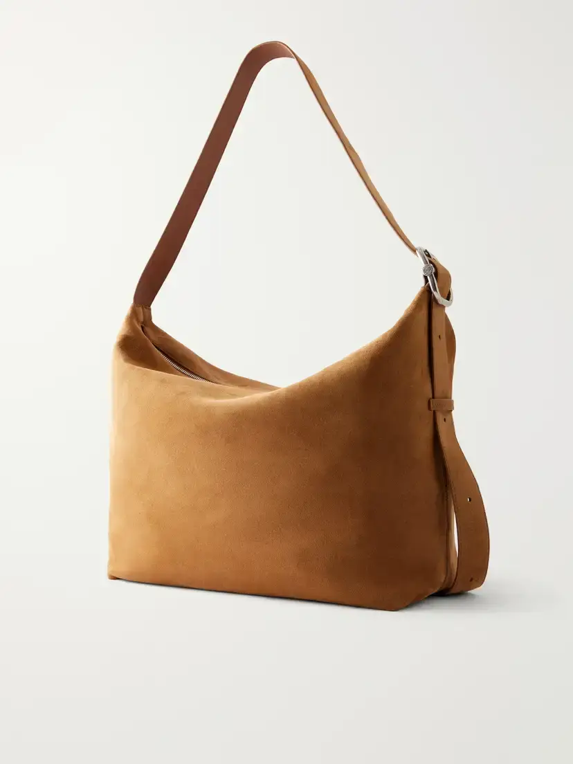 Loewe Loop Large Suede Shoulder Bag | Thumbnail 4