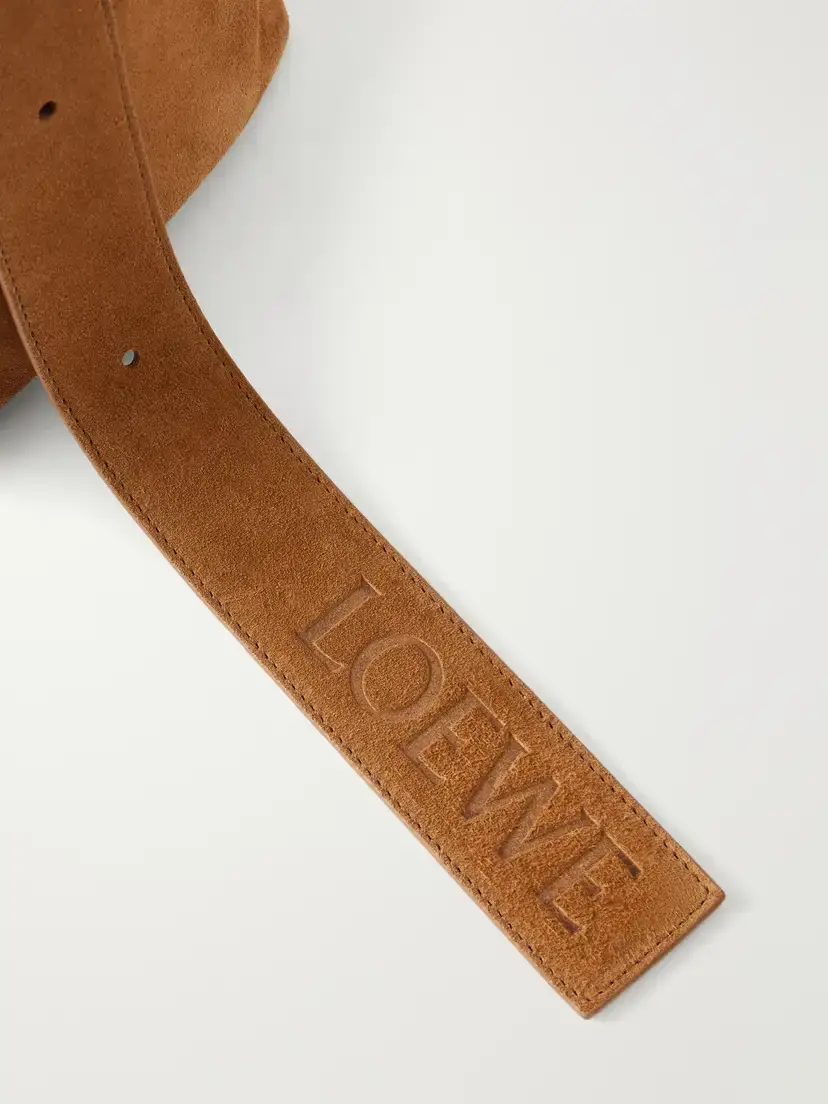 Loewe Loop Large Suede Shoulder Bag | Thumbnail 5