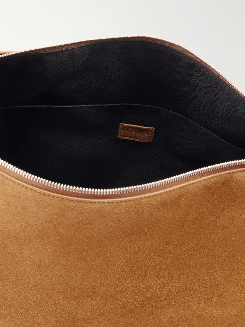 Loewe Loop Large Suede Shoulder Bag | Thumbnail 6