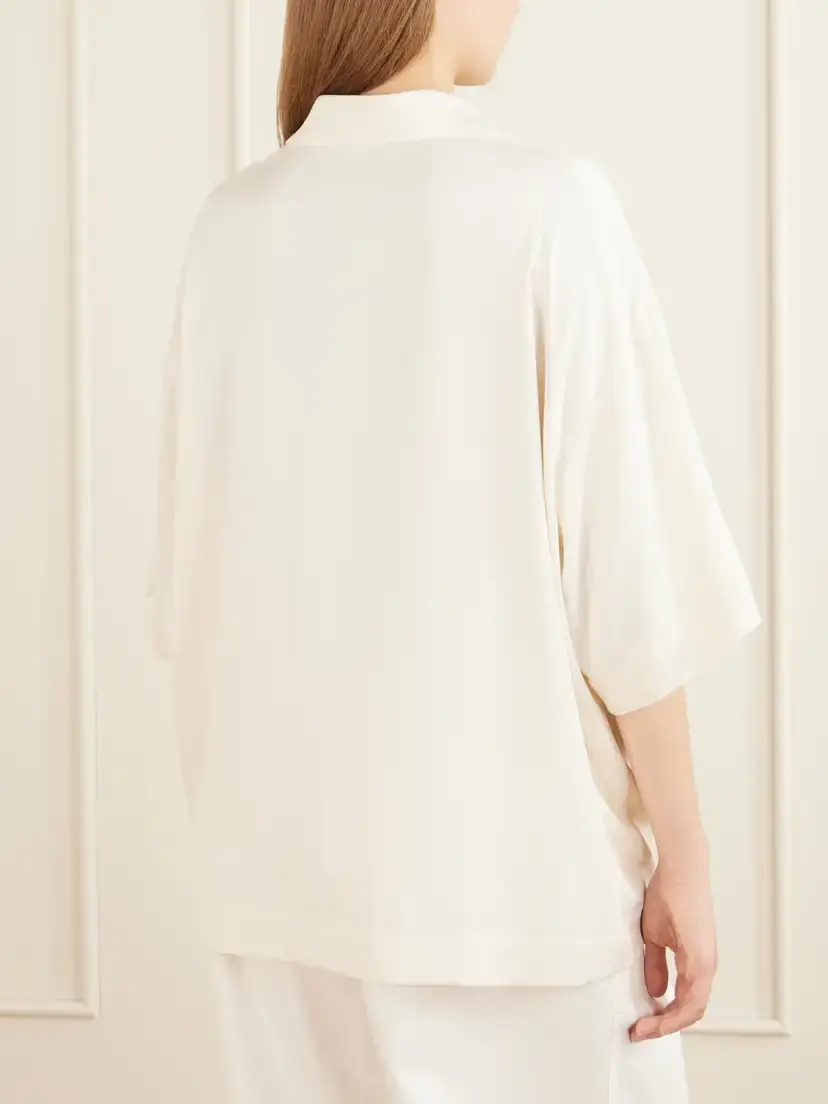 The Frankie Shop Eda Cady Polo Shirt | Thumbnail 3 The Frankie Shop Eda Cady Polo Shirt | Thumbnail 3