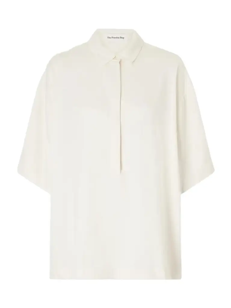 The Frankie Shop Eda Cady Polo Shirt | Image 1 The Frankie Shop Eda Cady Polo Shirt | Image 1