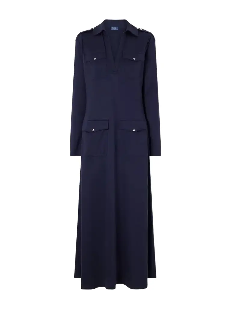 Polo Ralph Lauren Stretch-jersey Midi Dress | Image 1 Polo Ralph Lauren Stretch-jersey Midi Dress | Image 1