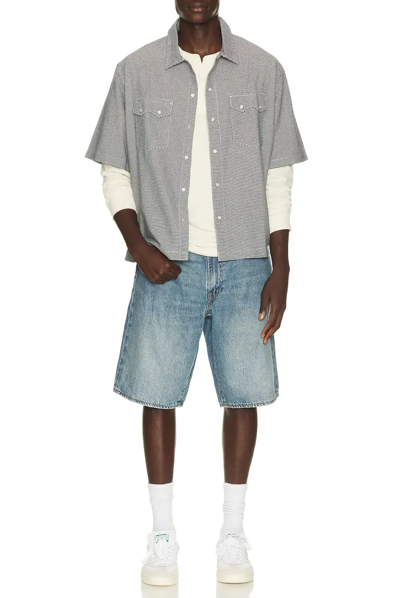 Levi's Short Sleeve Boxy Western Shirt | Thumbnail 3 Levi's Short Sleeve Boxy Western Shirt | Thumbnail 3