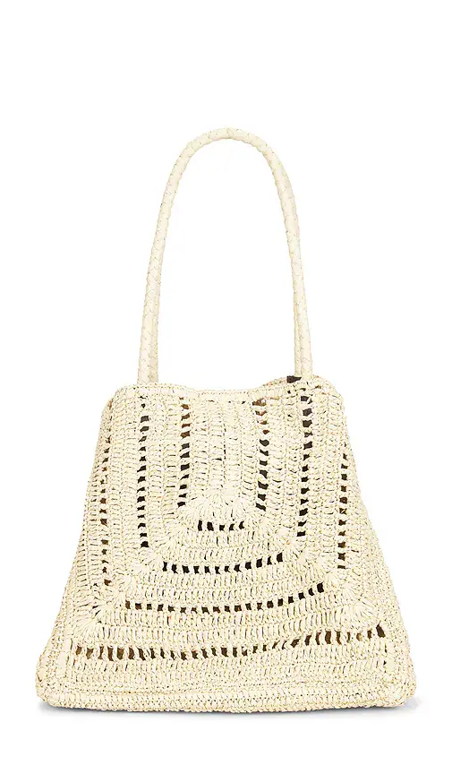 Madewell Large Eyelet Raffia Tote | Thumbnail 2 Madewell Large Eyelet Raffia Tote | Thumbnail 2