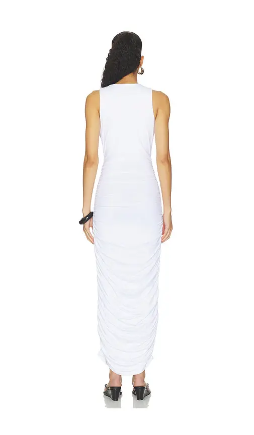 susana monaco Square Wire Gathered Tank Dress | Thumbnail 3 susana monaco Square Wire Gathered Tank Dress | Thumbnail 3