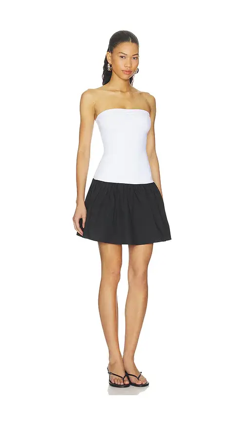 susana monaco Poplin Tube Drop Waist Dress | Thumbnail 2 susana monaco Poplin Tube Drop Waist Dress | Thumbnail 2