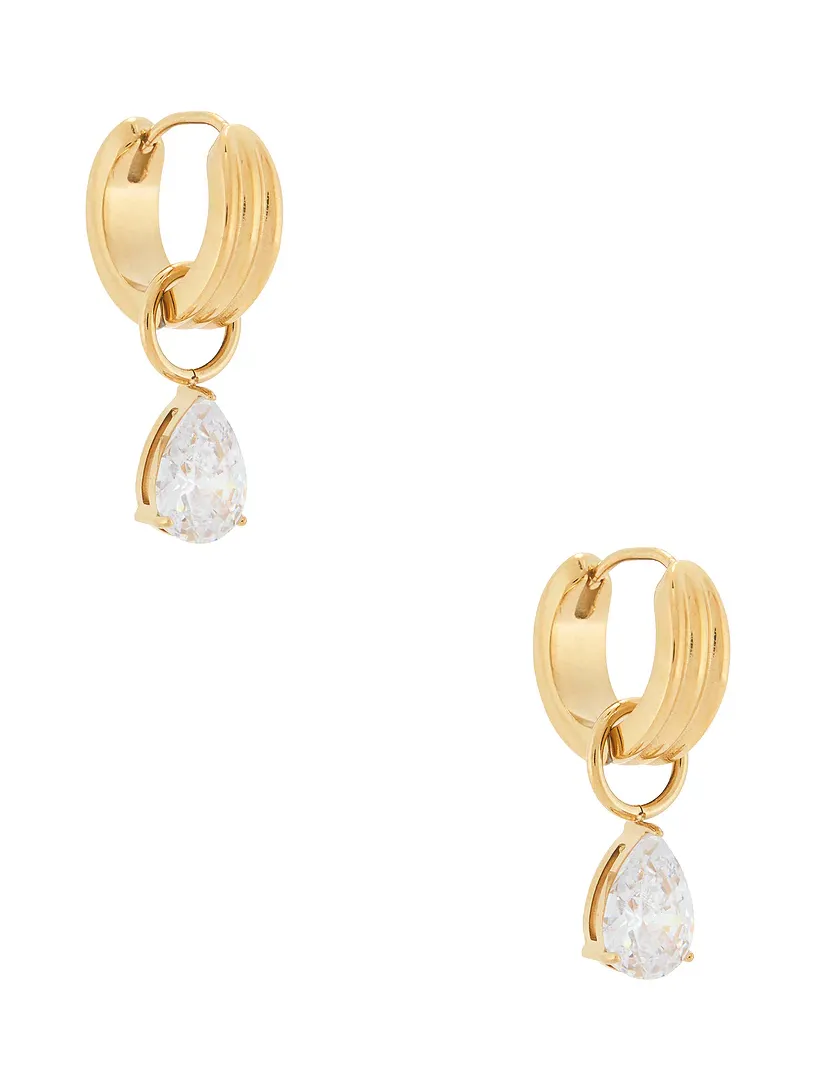 Teardrop Stone Earrings Teardrop Stone Earrings