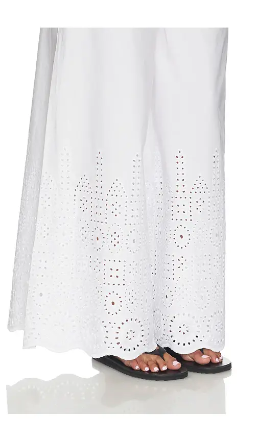 susana monaco Embroidered Wide Leg Pant | Thumbnail 6 susana monaco Embroidered Wide Leg Pant | Thumbnail 6