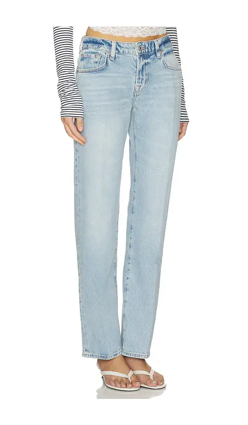 7 For All Mankind Calie Straight Jean | Thumbnail 2 7 For All Mankind Calie Straight Jean | Thumbnail 2