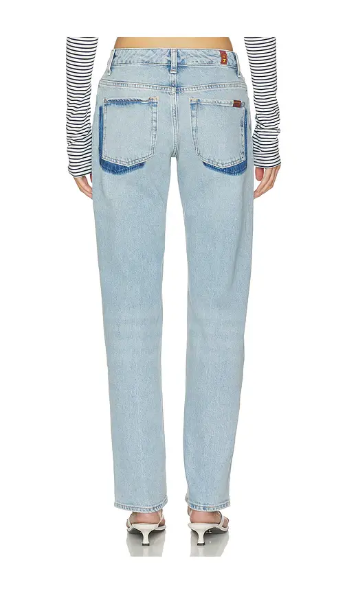 7 For All Mankind Calie Straight Jean | Thumbnail 4 7 For All Mankind Calie Straight Jean | Thumbnail 4