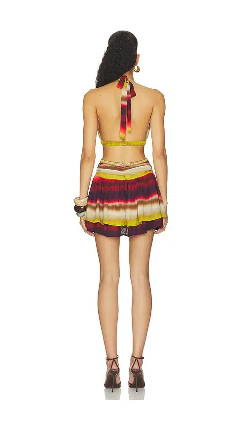 Runaway The Label Xylia Halter Low Plunge Mini Dress | Thumbnail 3 Runaway The Label Xylia Halter Low Plunge Mini Dress | Thumbnail 3