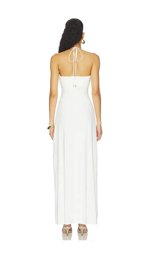 Runaway The Label Nina Ruched Halter Maxi Dress | Thumbnail 3 Runaway The Label Nina Ruched Halter Maxi Dress | Thumbnail 3