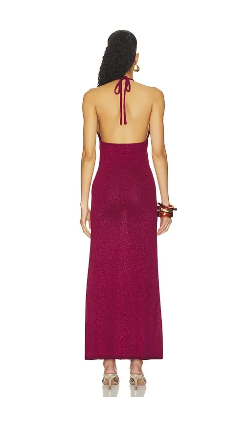 Runaway The Label Ayella Deep-v Knit Maxi Dress | Thumbnail 3 Runaway The Label Ayella Deep-v Knit Maxi Dress | Thumbnail 3