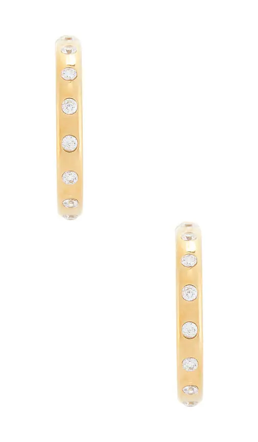 Casa Clara Nora Mae Hoop Earrings | Thumbnail 3