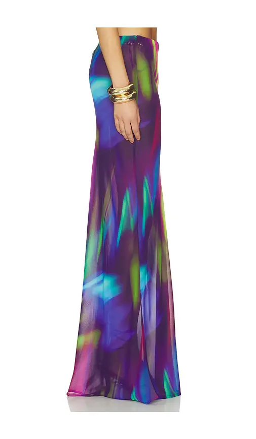 Runaway The Label Cyrus Low Waist Sheer Maxi Skirt | Thumbnail 3