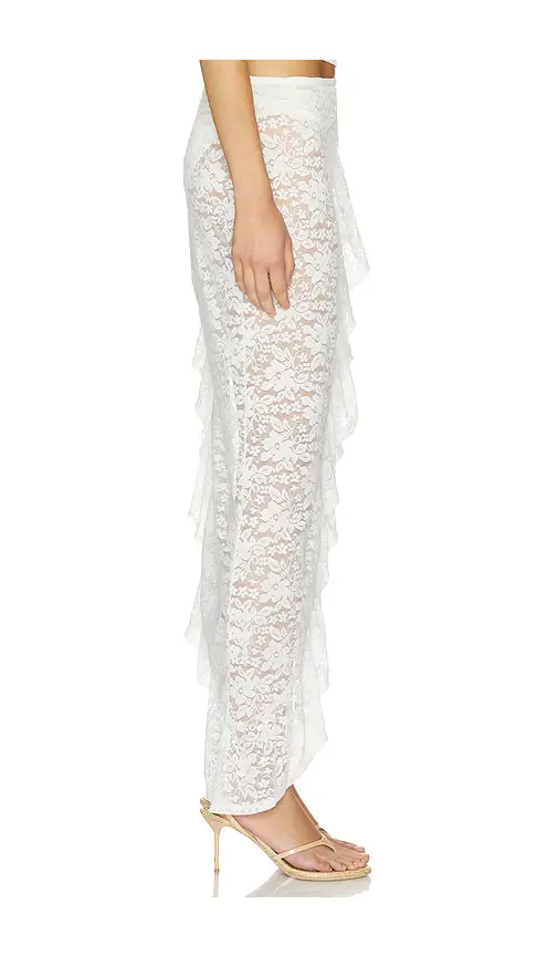 Runaway The Label Briana Wrap Wavy Hem Maxi Skirt | Thumbnail 2 Runaway The Label Briana Wrap Wavy Hem Maxi Skirt | Thumbnail 2