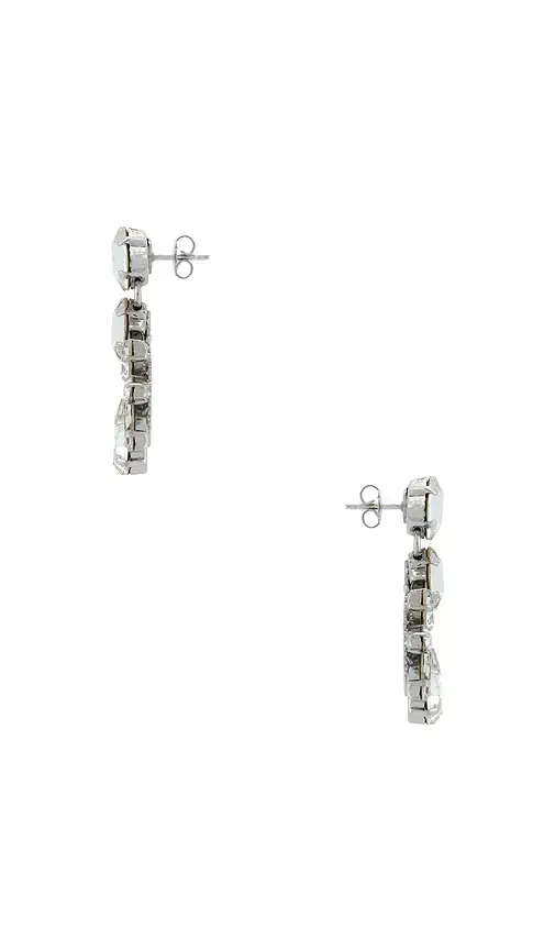 Anton Heunis Pixel Post With Leaves Pendant Earrings | Thumbnail 2
