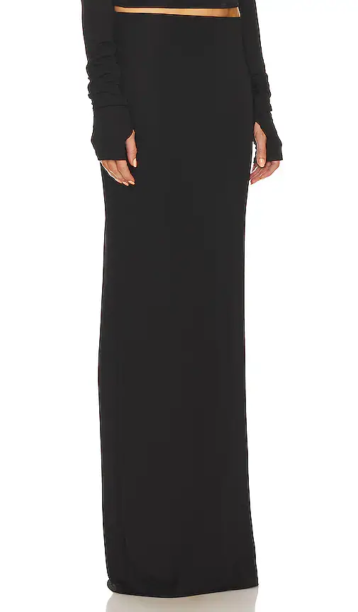Helsa Matte Jersey Slim Skirt | Thumbnail 2 Helsa Matte Jersey Slim Skirt | Thumbnail 2